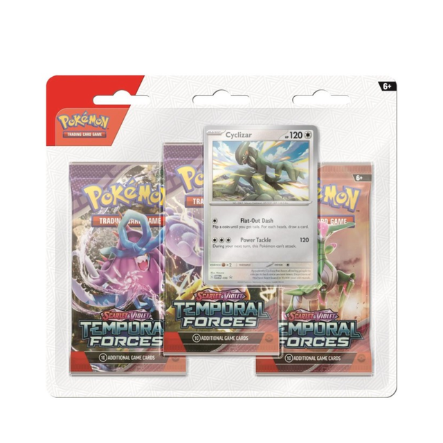 Pokemon TCG: Scarlet & Violet 5 Temporal Forces 3 Pack Blister